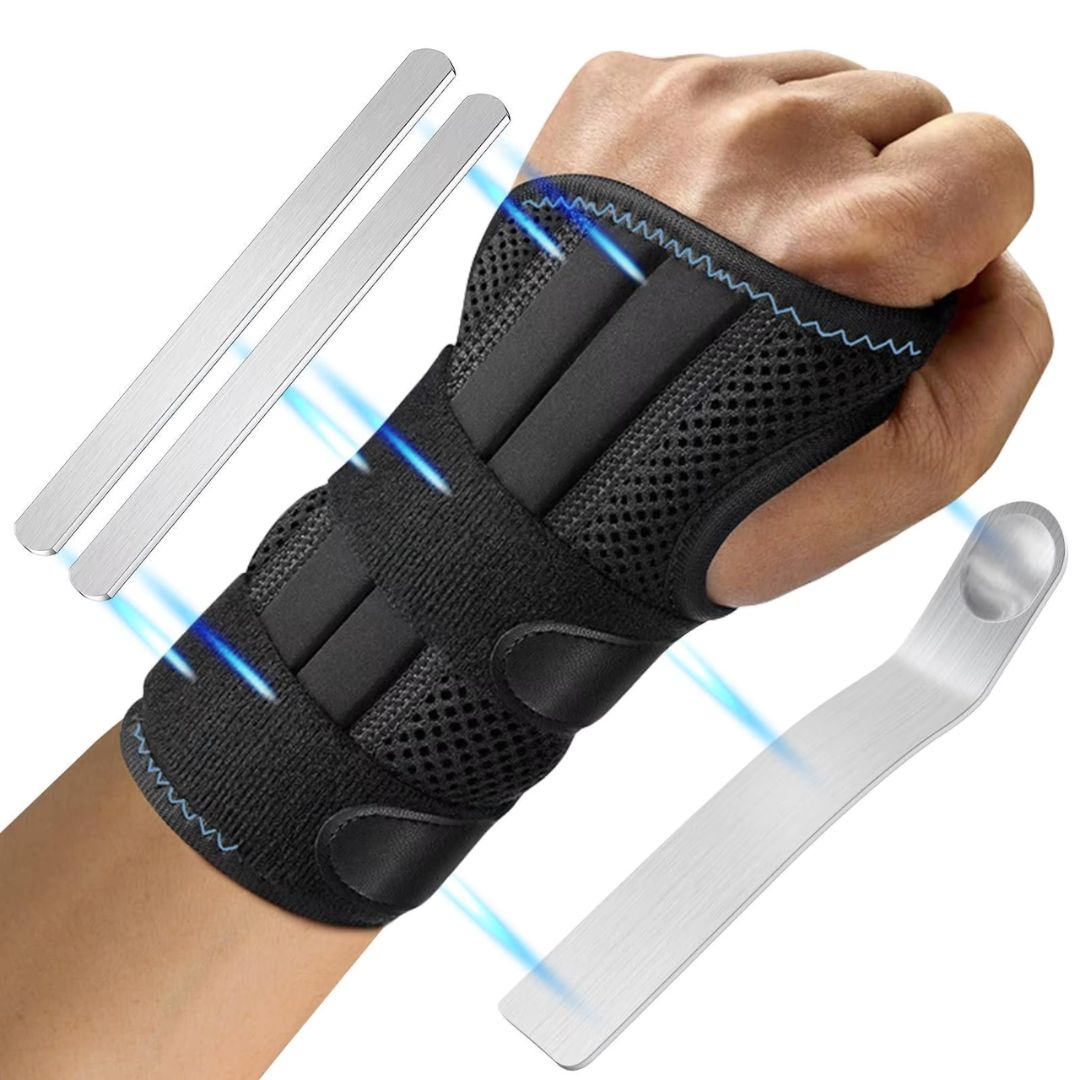 WristGuard Stabilt Handledsbandage | Rehabilitering för Skador – Karpaltunnelsyndrom – Artrit – Sport – Dagligt Stöd
