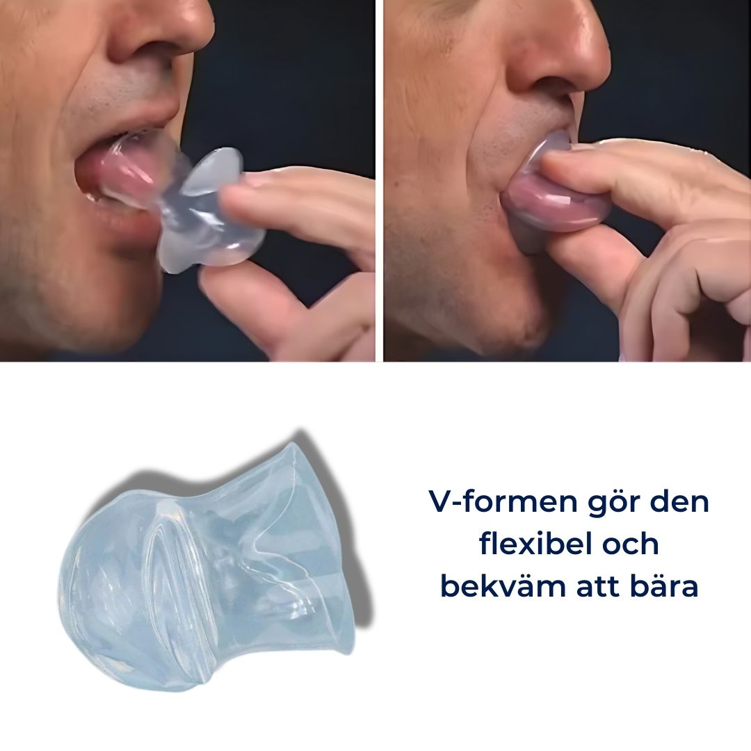 SnarkVakt Tunghållare mot Snarkning | Bekväm - Minskar Snarkning och Förbättrar Sömnkvaliteten