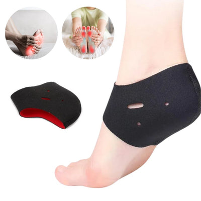 SootheSteps Hälstrumpor | Stöd för Torra, Spruckna Hälar – Lindring mot Plantarfasciit – Perfekt för Daglig Användning