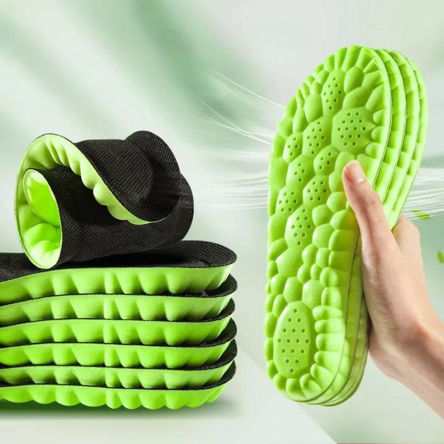 StepEase Cloud 4D Ortopediska Inlägg | Lindrar Hälsmärta – Stötdämpande & Bekväma – För Fotkomfort & Bättre Hållning