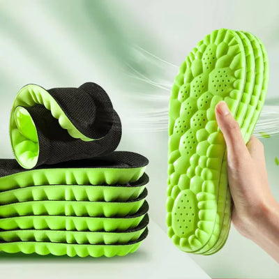 StepEase Cloud 4D Ortopediska Inlägg | Lindrar Hälsmärta – Stötdämpande & Bekväma – För Fotkomfort & Bättre Hållning