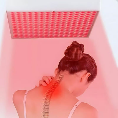 VitalLjus Rödljusterapiljus | Icke-invasiv Behandling för Anti-Aging - Smärtlindring - Muskelåterhämtning och Bättre Sömnkvalitet