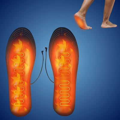 VärmeSulor | Justerbara Värmesulor med Temperaturkontroll - För Kallt Väder, Kalla Fötter