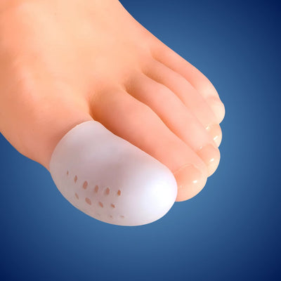 ToeGuard Comfort SiliconSoft Skydd | Ventilerande Mjuk Silikon för Hallux Valgus och Blåsor - Smärtlindring och Bekväm Fotvård