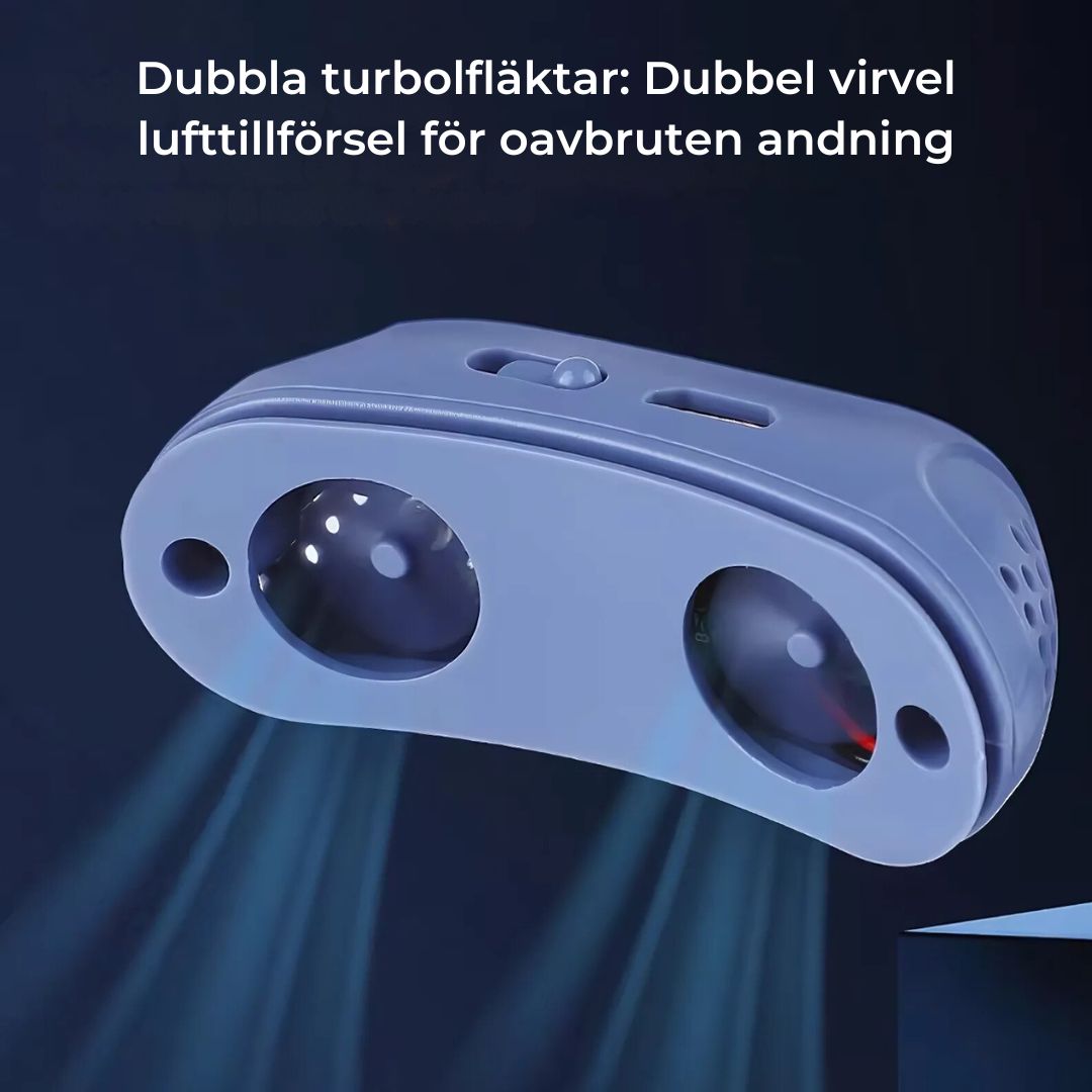 RestEase Micro CPAP Sömnapnémaskin | Portabel anti-snarkningslösning – Uppladdningsbar & Resvänlig CPAP-alternativ