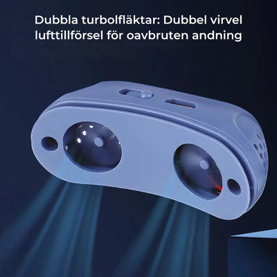 RestEase Micro CPAP Sömnapnémaskin | Portabel anti-snarkningslösning – Uppladdningsbar & Resvänlig CPAP-alternativ