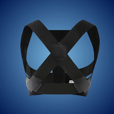 SpineAlign Hållningskorrigerare | Lindrar ryggsmärta – Justerbart stöd för hållning & övre ryggen – Nack- & axelsmärta