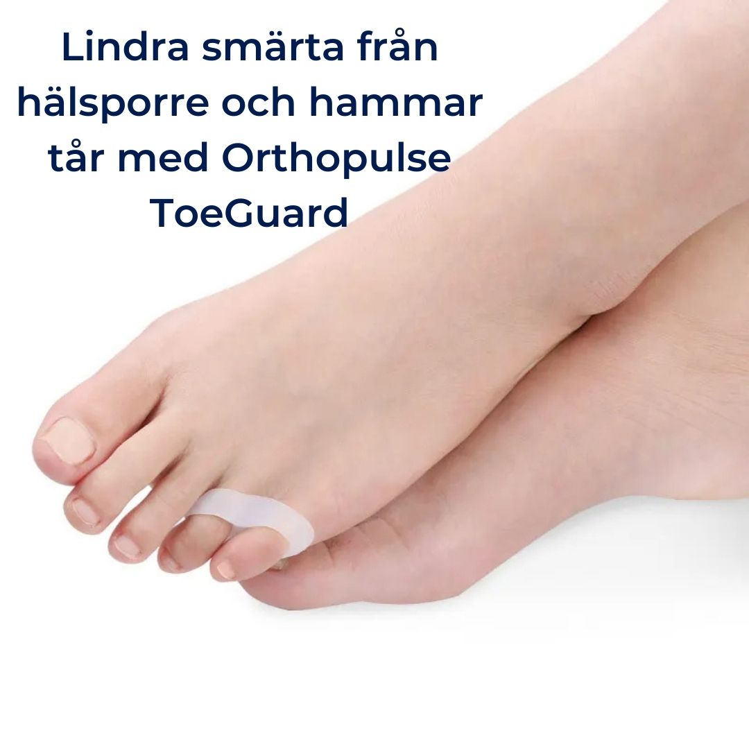 ToeGuard Ortopediska Tådelare | Bunionette-korrigerare – Rätare för lilltån vid Quintus Varus, Hammartå och Tåkorrektion