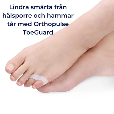 ToeGuard Ortopediska Tådelare | Bunionette-korrigerare – Rätare för lilltån vid Quintus Varus, Hammartå och Tåkorrektion