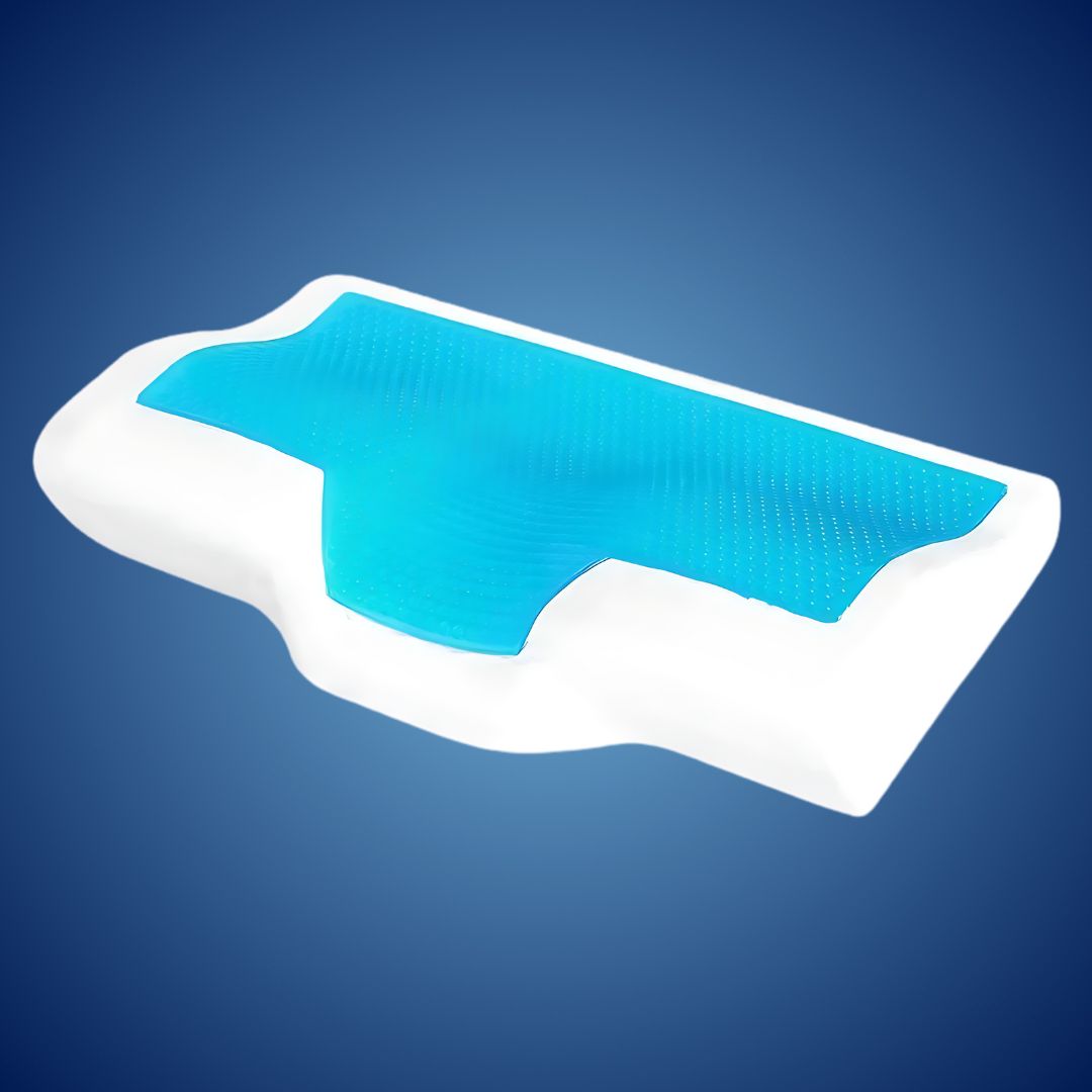 SovBalans Nackkudde i Minnesfoam | Ergonomisk Form för Lindring av Nacksmärta och Bättre Sömnkvalitet