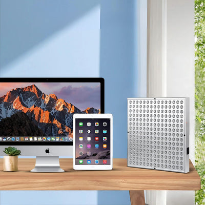 VitalLjus Rödljusterapiljus | Icke-invasiv Behandling för Anti-Aging - Smärtlindring - Muskelåterhämtning och Bättre Sömnkvalitet