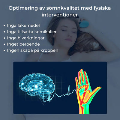 SömnLugn Handhållet Sömnverktyg | För Avslappning - Lindring av Stress och Ångest - Hjälp mot Sömnlöshet