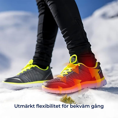 VärmeSulor | Justerbara Värmesulor med Temperaturkontroll - För Kallt Väder, Kalla Fötter