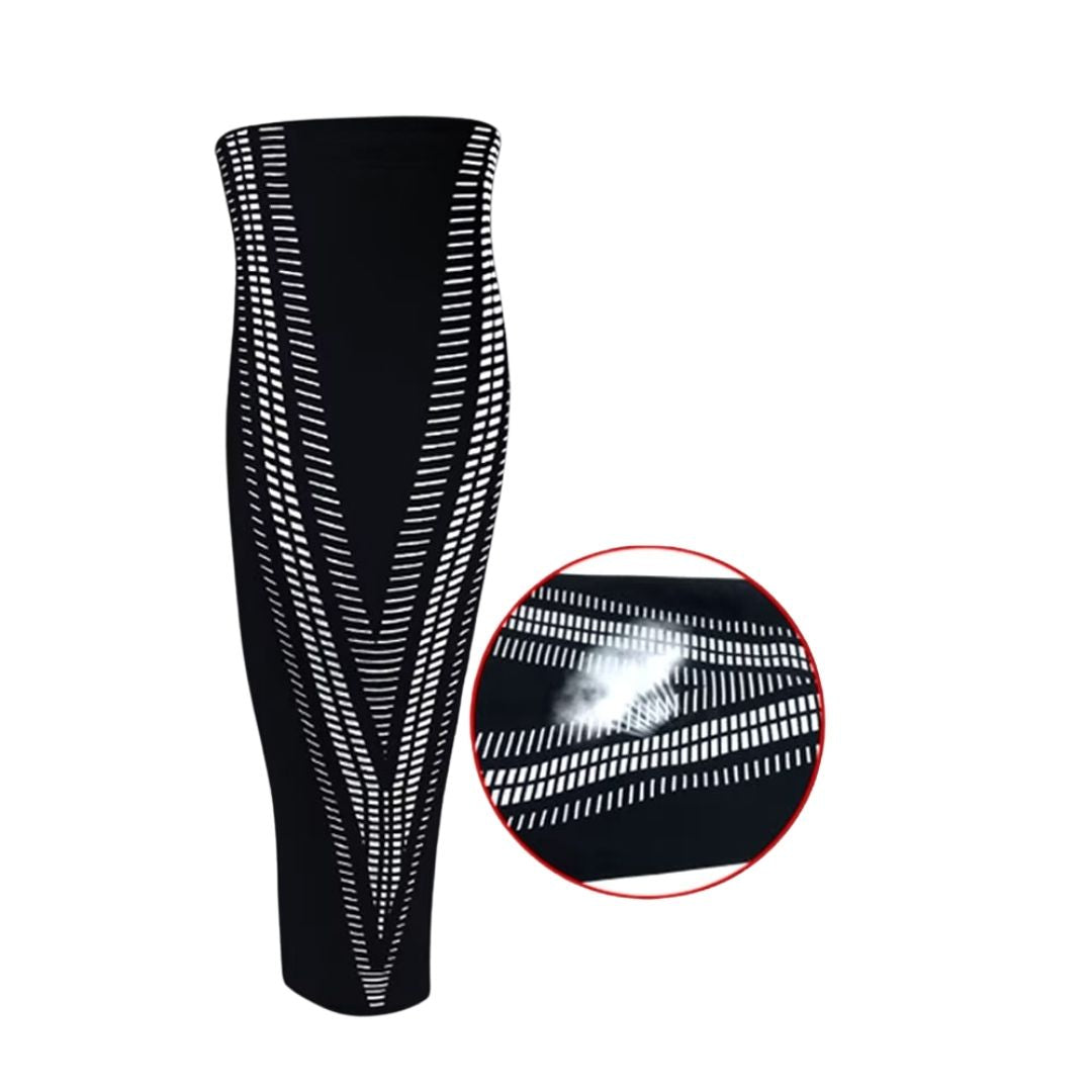 SportFlex Stödstrumpor | 1 st – För Ökad Muskelstabilitet med Kompression - Reducerar Trötthet vid Fysiska Aktiviteter