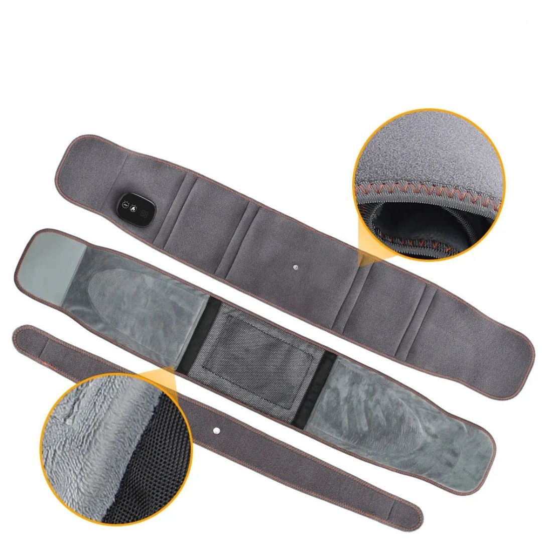 ThermaLindring Värmebälte för Ryggsmärta | Rödljusterapi - Justerbart - Lindrar Smärta - Minskar Spänningar - Förbättrar Cirkulationen