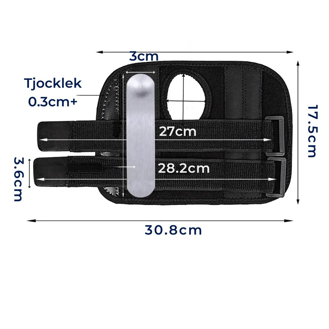 WristGuard Stabilt Handledsbandage | Rehabilitering för Skador – Karpaltunnelsyndrom – Artrit – Sport – Dagligt Stöd