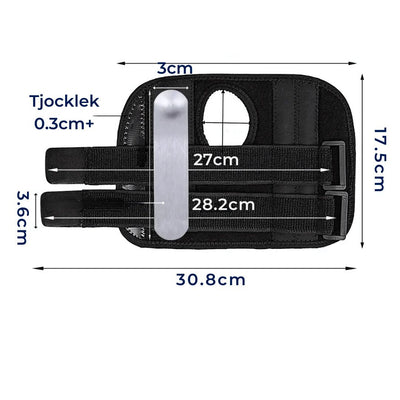 WristGuard Stabilt Handledsbandage | Rehabilitering för Skador – Karpaltunnelsyndrom – Artrit – Sport – Dagligt Stöd