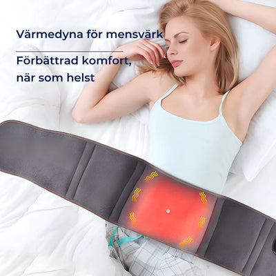 ThermaLindring Värmebälte för Ryggsmärta | Rödljusterapi - Justerbart - Lindrar Smärta - Minskar Spänningar - Förbättrar Cirkulationen